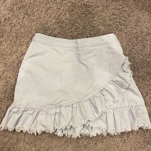 LAVENDER SUPERDOWN RUFFLE SKIRT